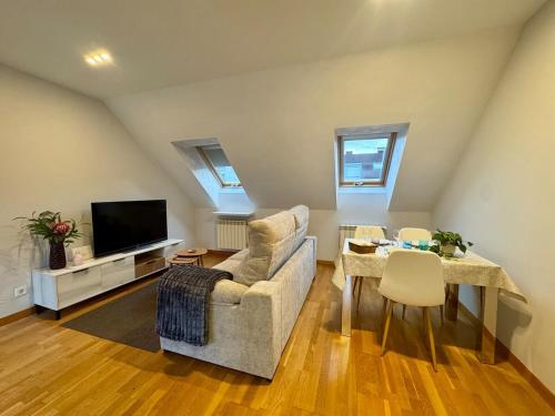 Et tv og/eller underholdning på El Mirador de los Vega con parking gratuito