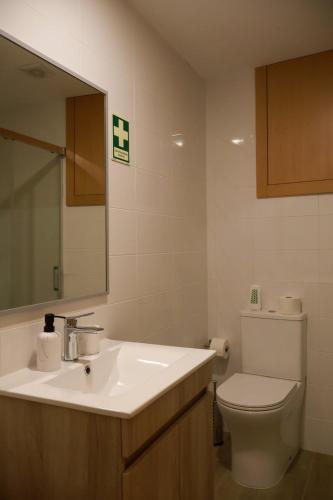 Koupelna v ubytování VIELA Guest House T2