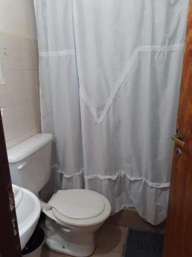 Et badeværelse på Posada LO DE ELIAS