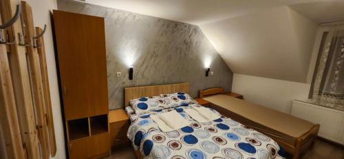 Postel nebo postele na pokoji v ubytování Vila Ivanović