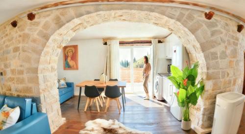 Et opholdsområde på Art House Seaview Spartylas