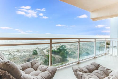Image showcasing The Towers 401 Oceanfront 2BR Condo w Private Balcony & Pool Steps to ...
