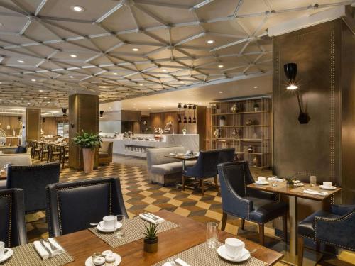 Et opholdsområde på Fairmont Le Chateau Frontenac