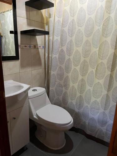 Et badeværelse på Parcela Paulita