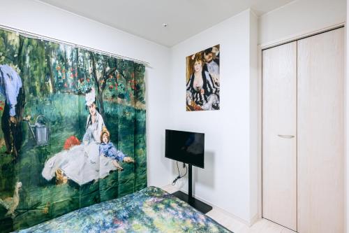 Pierre-Auguste Renoir Tokyo Shibuya Shinjyuku 7min Free Wifi New Open