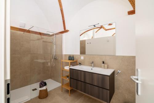 Et badeværelse på Schloss Locarno - Self Check-In