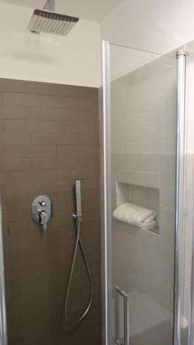 Ett badrum på Blu Vacanze Residence