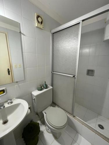 Et badeværelse på Habitación en Condominio Terrazas del Sol