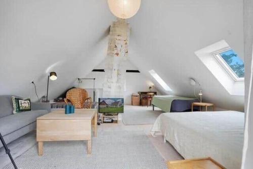 En eller flere senge i et værelse på R535-Rodvig-Stevns-Stevnsbovej-5