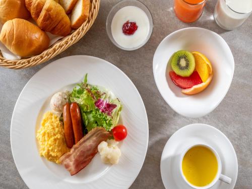 Mad på ryokanen eller i nærheden