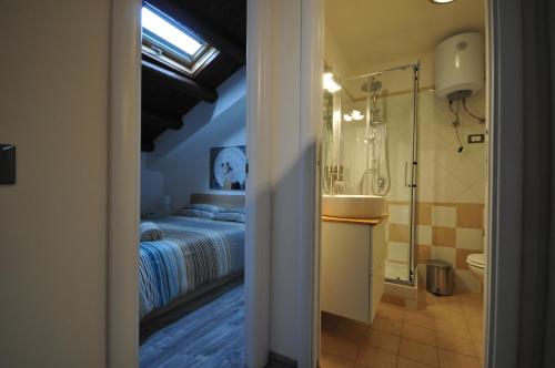 Koupelna v ubytování Papireto 11 Loft