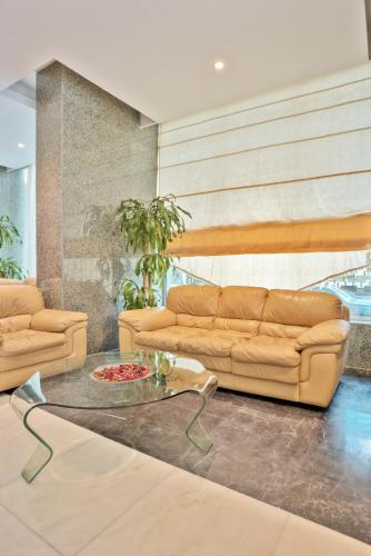 Posezení v ubytování Barakat Burhan Hotel