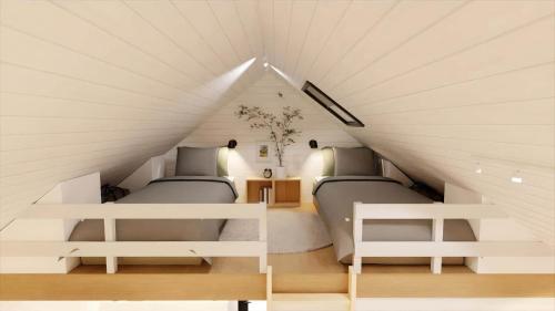 En eller flere senge i et værelse på 13501-Vig-Lyngvej-107-2