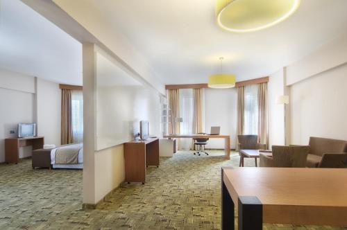 Χώρος καθιστικού στο Cerkezkoy Business Hotel