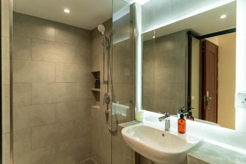 Et badeværelse på SH Hotel