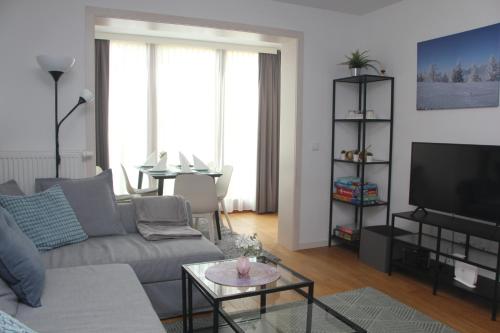 Et tv og/eller underholdning på Rosies Family Apartment Bad Kleinkirchheim