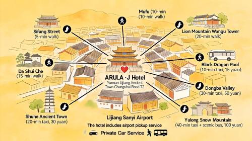 Chứng chỉ, giải thưởng, bảng hiệu hoặc các tài liệu khác trưng bày tại ARULA J Hotel