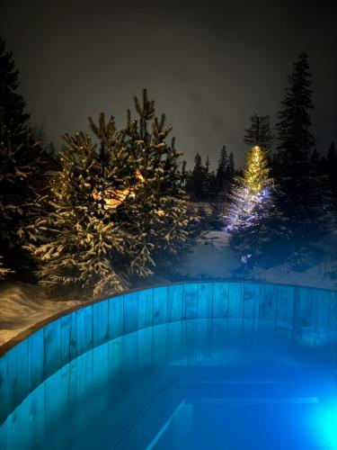 Swimmingpoolen hos eller tæt på Góralska Chata przy Dolinie Chochołowskiej - gorąca balia