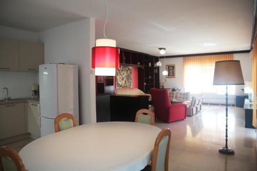Kuchyňa alebo kuchynka v ubytovaní Apartment Rude