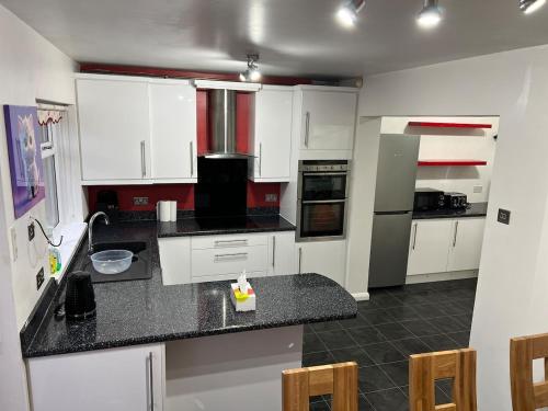 Kuchyň nebo kuchyňský kout v ubytování Niceclean Great Location full house to yourself