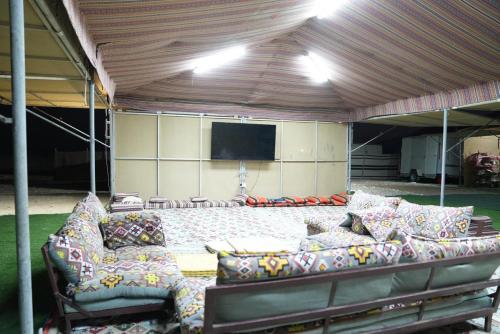 Et opholdsområde på Qurayyat Dhabab