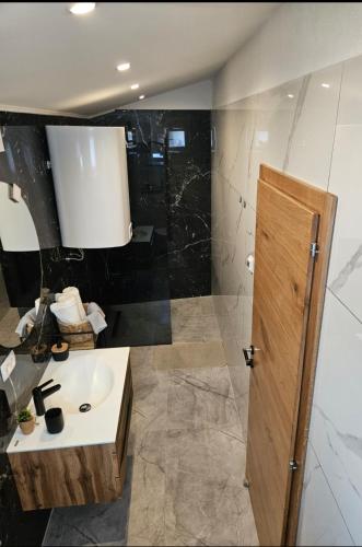 Køkken eller tekøkken på Green view apartment