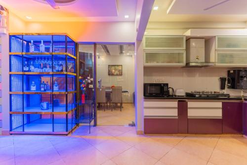 Nhà bếp/bếp nhỏ tại Heritage Exotica Retreat 3BHK JAQK Holidays