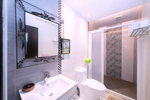 Koupelna v ubytování Snail B&B