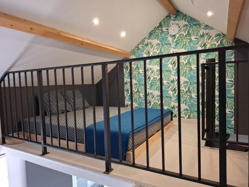 Postel nebo postele na pokoji v ubytování Studio neuf indépendant