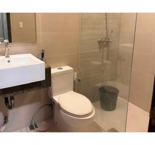 Et badeværelse på Rk Property Rentals