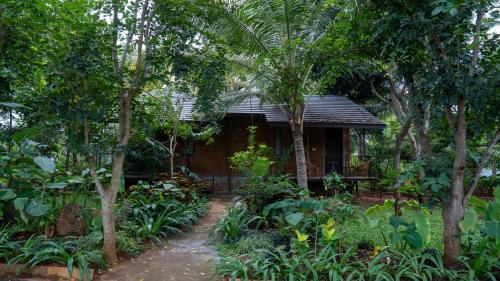 ein kleines Haus mitten im Wald in der Unterkunft Trisara Boutique Stay in Mysore