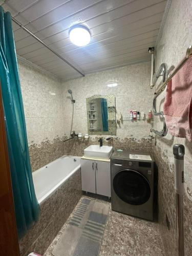 Koupelna v ubytování Central Apartment