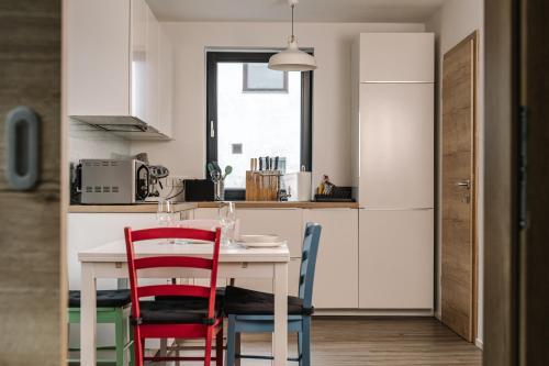 Køkken eller tekøkken på Apartma Dreamscape