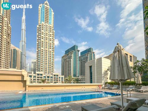 HiGuests - Family Friendly 1BR Near Burj Khalifa