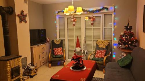 Et tv og/eller underholdning på Dom nad jeziorem Oblasek