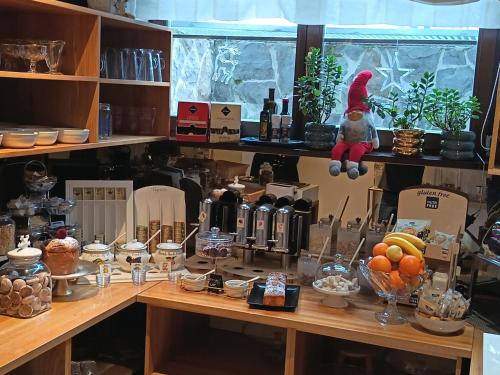 Mad på pensionatet eller i nærheden