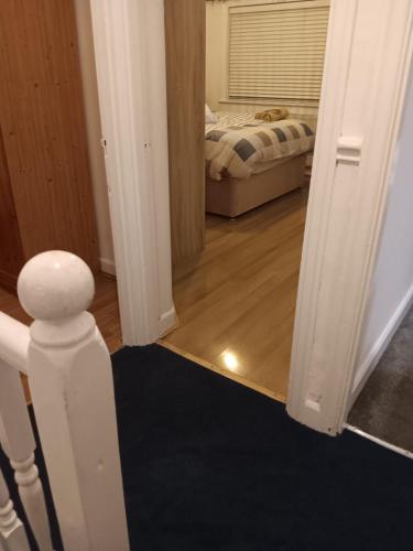 Een bed of bedden in een kamer bij High class accommodation