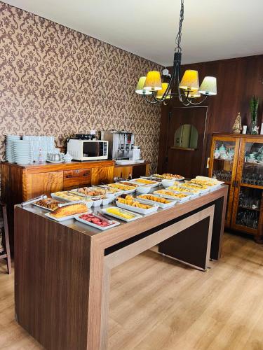 Køkken eller tekøkken på Pousada Boulevard