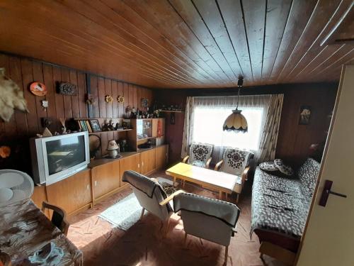 Kuchyň nebo kuchyňský kout v ubytování Chata Doksy Máchovo jezero