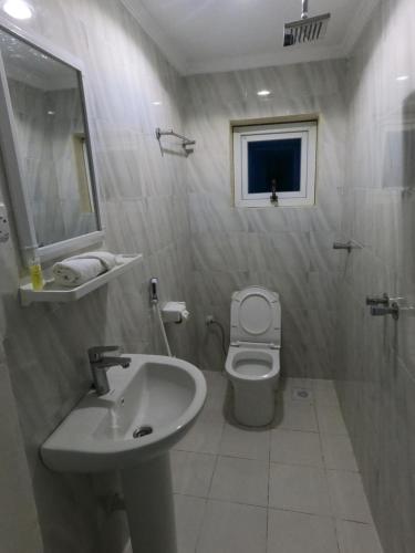 Koupelna v ubytování Ocean Hotel Mogdishu Somalia