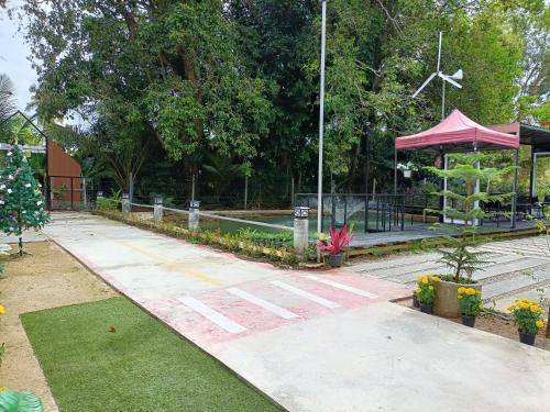 Jardin de l'établissement Mumzai House 2