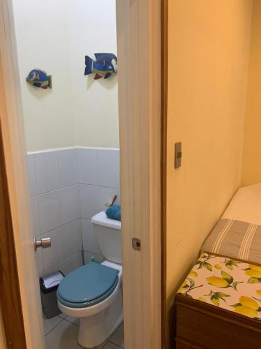 Koupelna v ubytování Valparaíso Plan, cercano al Congreso Nacional