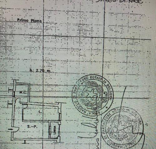 un disegno di uno spartito musicale con uno strumento di casavacanzasilvia a Rubiera