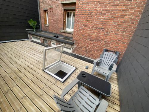 Appartement chic - terrasse en plein ciel - 004