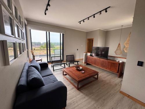 Posezení v ubytování Casa en Maitencillo