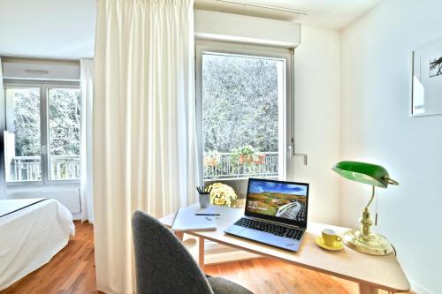 Chambre spacieuse et calme, chez Citizen Q