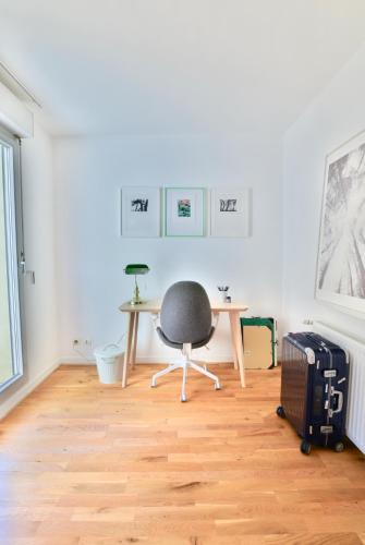 Chambre spacieuse et calme, chez Citizen Q