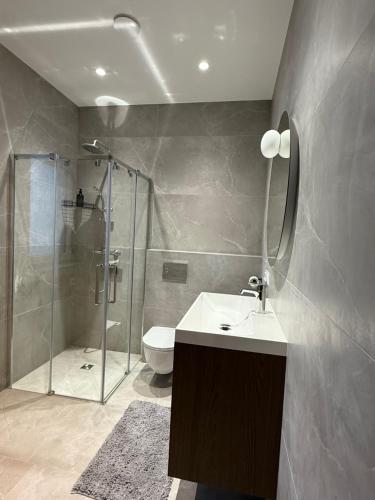 Et badeværelse på AlbaBlanco