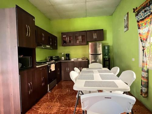 Kuchyň nebo kuchyňský kout v ubytování Tikal House, casa equipada El Remate Flores Peten