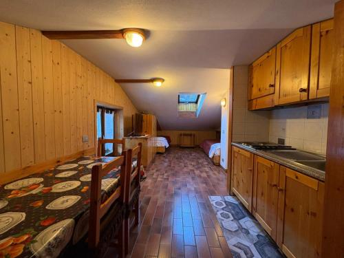 Køkken eller tekøkken på Residence Valfurva